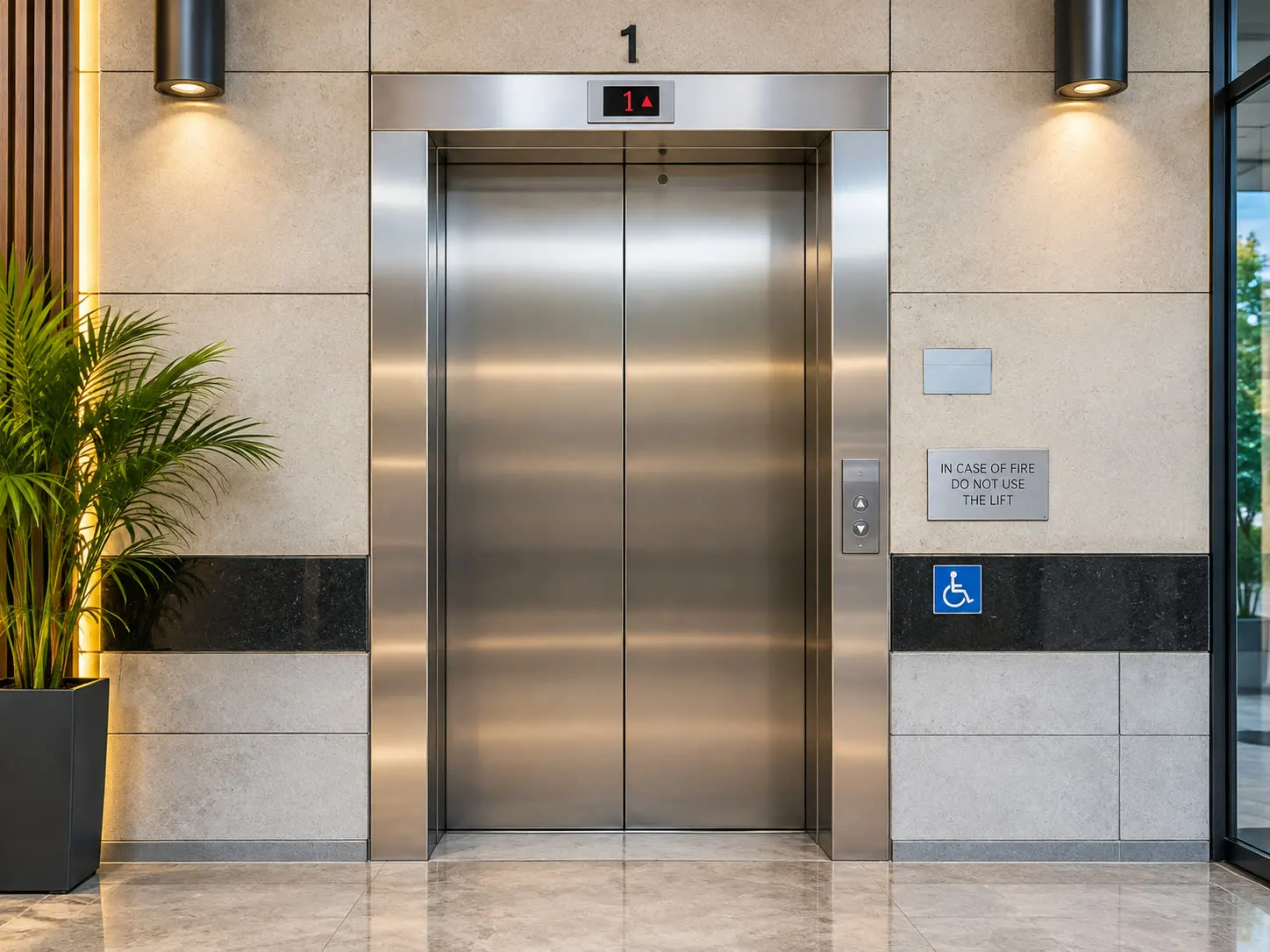 Existing lift for repair, maintenance or modernization