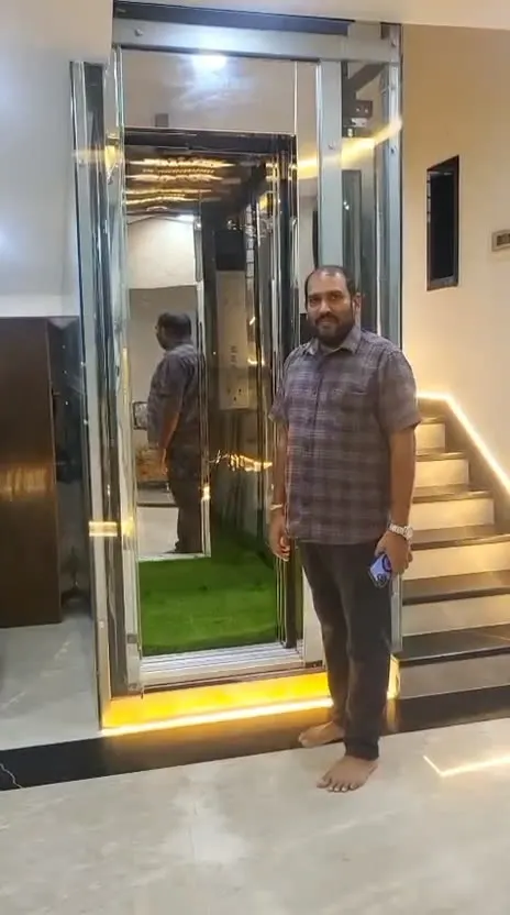 Home lift installation by Oriental Lift